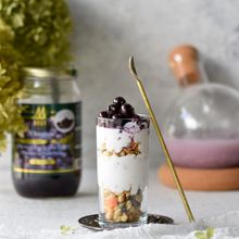 簡単♥朝食♥ブルーベリー、甘酒ヨーグルト、グラノーラパフェ