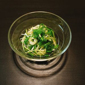 りんの作ってみた!投稿(5分で完成《水菜と新玉ねぎの柚子胡椒サラダ》)