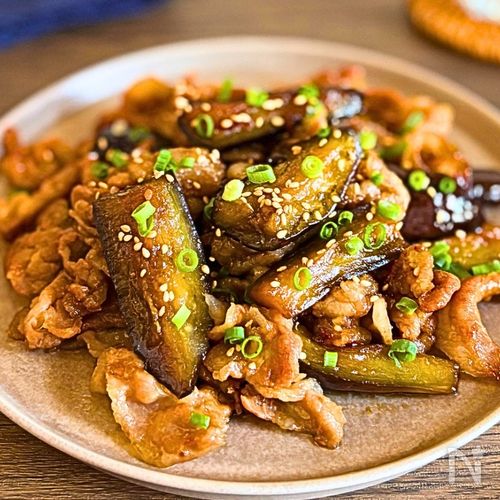 ご飯がすすむ!豚バラとなすの甘辛炒め