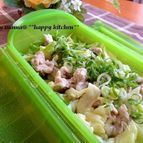 ルクエで♪キャベツともっちり豚肉のネギ塩ダレ蒸し