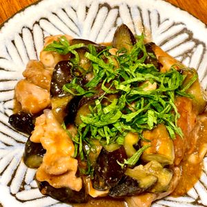 michuの作ってみた!投稿(なすが美味しすぎる!絶品おかず【茄子と鶏肉のみそ照り炒め】)