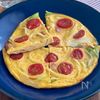 本場イタリアの味♪スパゲッティ入りフリッタータの工程4