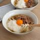 とろろ月見のせ『甘辛肉うどん』