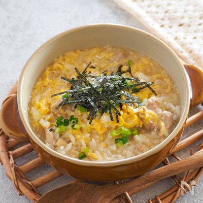 鶏雑炊【身体に染みる】