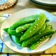 【一瞬で無くなる！】簡単レンチン♪スナップえんどうナムル