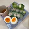 ユズ🍊の作ってみた!投稿(自宅で簡単エスニック【基本のえび生春巻き】)