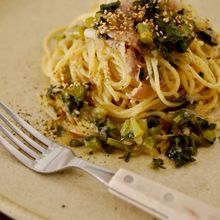 【大根が主役！！】豚バラ肉と大根づくしの和風スパゲティ