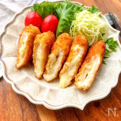とろ〜りチーズとカレー香る【サクサクささみのフライ】