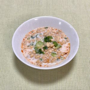 キャピタンの作ってみた!投稿(3分！早うま【シェントウジャン風豆乳スープ】)