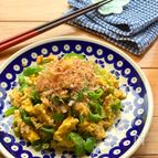 簡単美味しい！ピーマンとツナの卵炒め