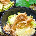 【レンジで簡単!!】白菜のマヨポン和え