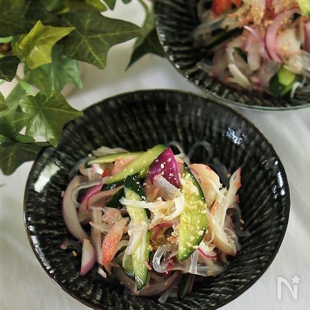 Zenパスタでヤムウンセン風サラダ By Manngo 河野ひとみ レシピサイト Nadia ナディア プロの料理家のおいしいレシピ