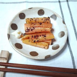 M＊Pの作ってみた!投稿(にんじんだけであと一品＊ゆかりマヨ)