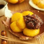 3つの味で子どもと楽しむ【かぼちゃ白玉】