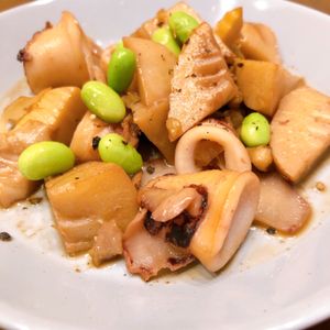 1032950の作ってみた!投稿(ホタルイカとたけのこのバター醤油炒め)