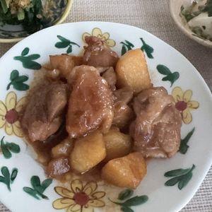 Margueriteの作ってみた!投稿(鶏肉と新じゃがの旨照り煮)