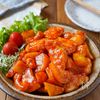 【ご飯泥棒♡︎むね肉とじゃがいもの韓国風ケチャップ炒め】