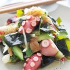新しょうがと梅香る、酢の物
