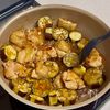 おろしのせでさっぱり♩鶏肉となすの甘酢炒めの工程4