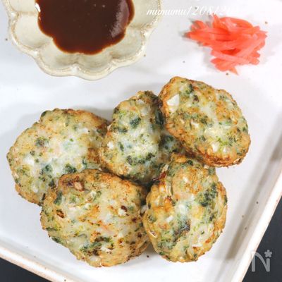 お好み焼き味、さつま揚げ。
