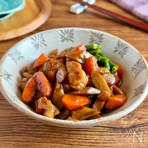材料3つでちょうどいい【新ごぼうと鶏のしみしみ煮】