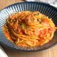 忙しい日の救世主！ワンパン【海老のトマトクリームパスタ】