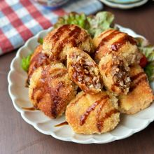 【豚こまと凍り豆腐で作るヘルシーとんかつ】節約/カサマシ