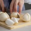 体に優しく沁みる◎かぶと豆乳のポタージュの下準備