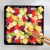 【かにかまとアボカドのちらし寿司】簡単彩り洋風寿司の工程4