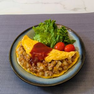 𝔂𝓾𝓶𝓲🍓の作ってみた!投稿(【昭和レトロなオムレツ】うちのおばあちゃんの懐かしい味)