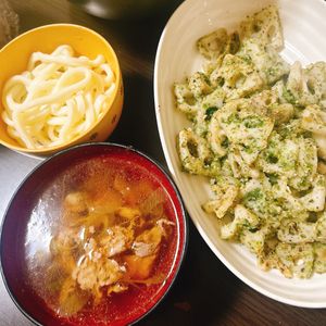 煌蓮mamの作ってみた!投稿(【ねぎ豚つけうどん】簡単に作れて絶品！〆はスープで♪)