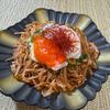 楽ラク手抜キッチン🐶🐾の作ってみた!投稿(【旨辛もやしナムルの温玉のせ】今日のおつまみ)