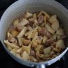 鶏肉とたけのこの中華風おこわの工程2