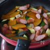 夏野菜の蒸しラタトゥイユの工程2
