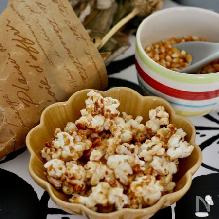 動画あり 甘くてカリカリ 簡単おやつキャラメルポップコーン By 片村優美 レシピサイト Nadia ナディア プロの料理家のおいしいレシピ