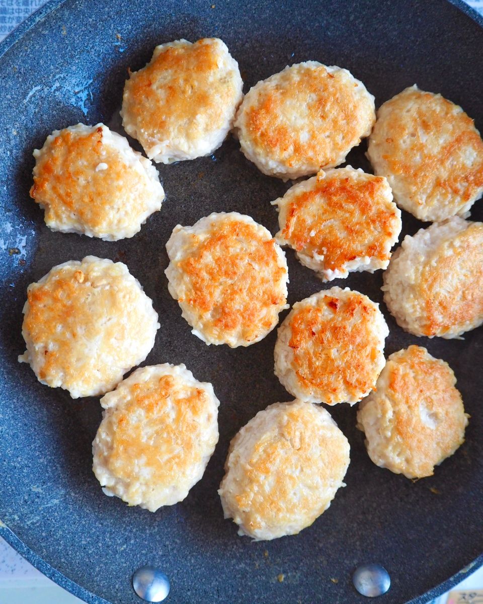 えのきでシャキッとヘルシー鶏つくね】調味料ALL大さじ1 | レシピ