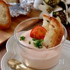 5分で完成＊お豆腐でサーモンクリームディップ