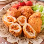 【カレー香るにんじんとチーズのささみカツ】香りと食感が◎