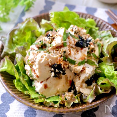 簡単なのに美味しすぎ 和風お豆腐サラダ By Rinaty りなてぃ レシピサイト Nadia ナディア プロの料理家のおいしいレシピ