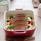 フルーツグラタン・ホットケーキ