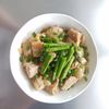 はるにゃんこの作ってみた!投稿(染みうま♡『なんちゃって親子丼』~高野豆腐の卵とじ~)