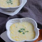 レンジで簡単！とうもろこしのひんやりポタージュ