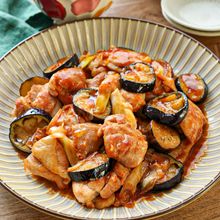 【鶏肉となすのスタミナ甘酢炒め】子どもも止まらない味！