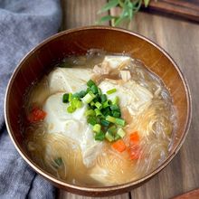 ちょい飯【しょうが香る春雨スープ】