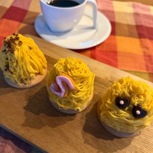 マリオタクピンクの作ってみた!投稿(パンプキン・モンブラン)