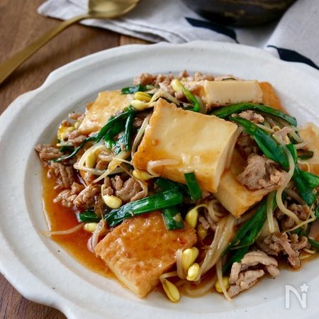 厚揚げと豆もやしとニラのひき肉あん By 藤本マキ レシピサイト Nadia ナディア プロの料理家のおいしいレシピ 厚揚げと豆もやしとニラのひき肉あん By 藤本マキ レシピサイト Nadia ナディア プロの料理家のおいしいレシピ
