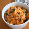 米粉のやさしいとろみがご飯に絡む!ユッケジャンふわ玉丼