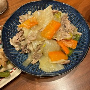 1169387の作ってみた!投稿(豚こまと白菜と春雨の旨味噌とろみ煮)