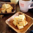 さつまいもの簡単キューブクッキー。