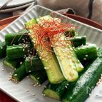 【箸休めに♪きゅうりの中華風浅漬け】揚げ物・中華のお供に♪